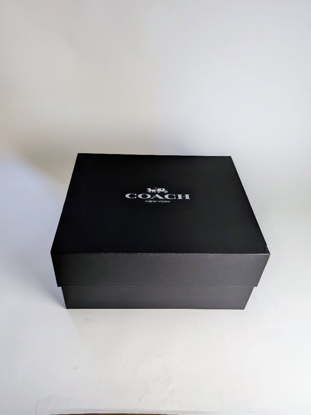Rare Extra Deep Coach Gift Box | Deep Rigid Storage Box w/ Tissue, Sticker & Ri - Picture 3 of 13